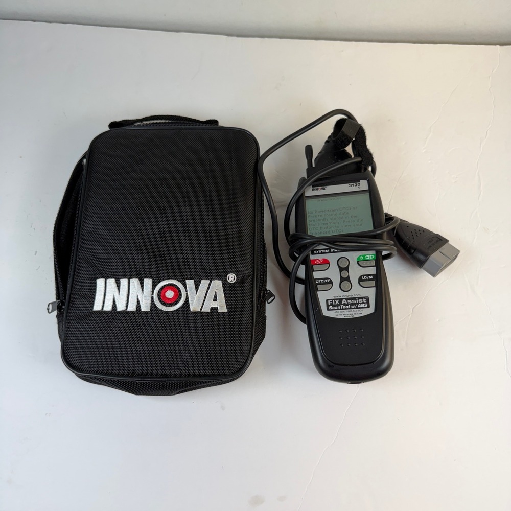 Innova 3130c Fix Assist ScanTool w/ ABS Digital CAN OBD2 Diagnostic Scanner Case